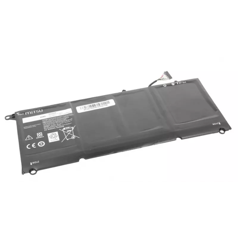 MITSU Batería para Dell XPS 13 9360 BC/DE-9360 6100mAh (46Wh) 7,6V Ion de litio