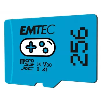 EMTEC Tarjeta de memoria microSDXC Gaming 256 GB UHS-I U3 V30 A1