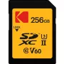 Kodak Tarjeta de memoria SDXC 256GB UHS-II U3 V60 Ultra Pro