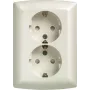 Siemens Toma doble Schuko 10/16A 250V 5UB2211 - Accesorio de alimentación