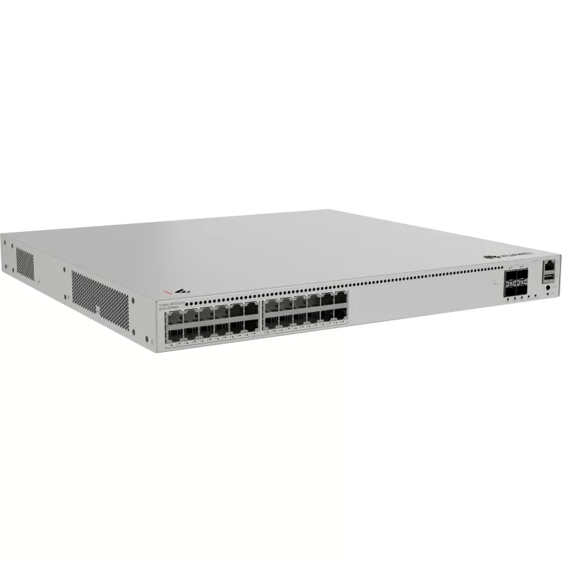 Huawei eKitEngine S310-24PN4X Switch gestionado L2+ PoE+ - 24 puertos 2.5G PoE+ + 4 uplinks 10G SFP+, presupuesto PoE 400W, montaje en rack