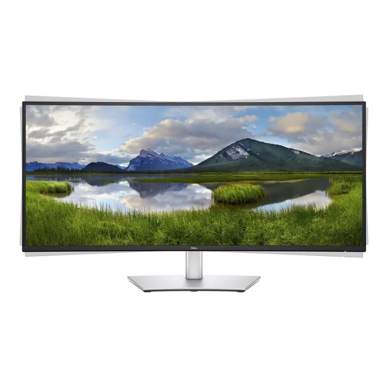 Dell P3425WE Monitor 34 inch IPS 21:9 100 Hz 5 ms 3440x1440 WQHD con hub USB-C y 90W Power Delivery, altura ajustable, giratorio, inclinable, 5 años de garantía