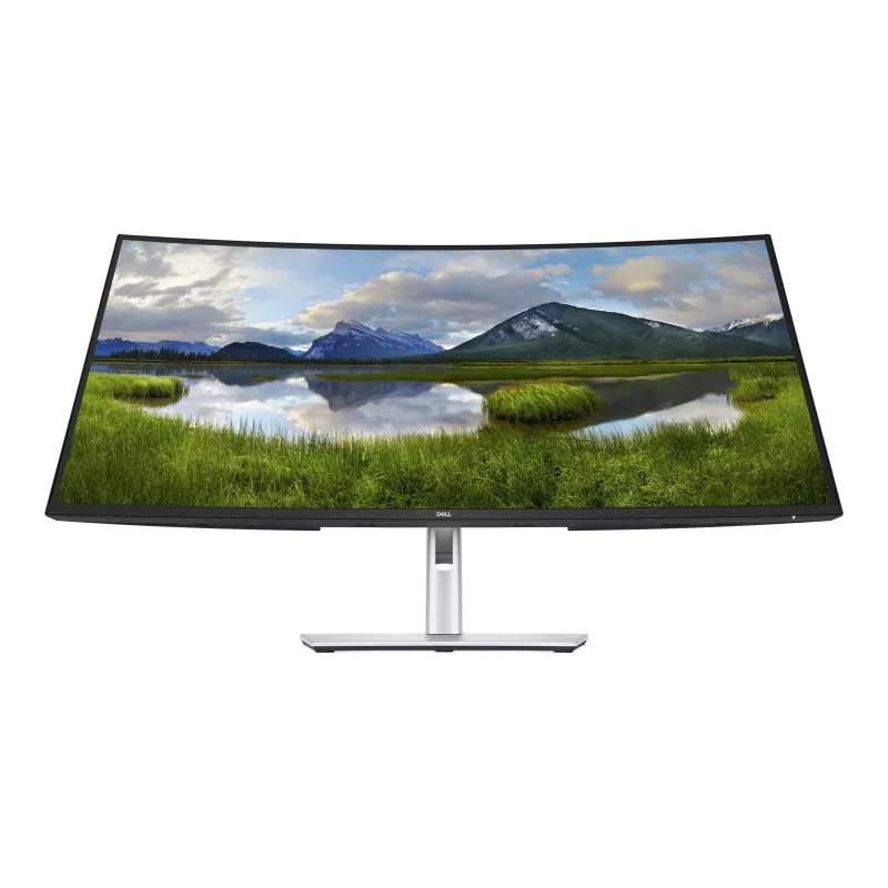 Dell P3425WE Monitor 34 inch IPS 21:9 100 Hz 5 ms 3440x1440 WQHD con hub USB-C y 90W Power Delivery, altura ajustable, giratorio, inclinable, 5 años de garantía
