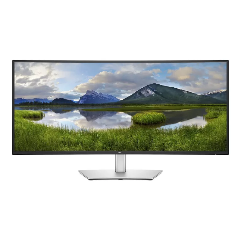 Dell P3425WE Monitor 34 inch IPS 21:9 100 Hz 5 ms 3440x1440 WQHD con hub USB-C y 90W Power Delivery, altura ajustable, giratorio, inclinable, 5 años de garantía