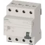 Siemens 5SV33464KK14 SENTRON 5SV3 Interruptor diferencial Tipo B+ 63A 4 polos 30mA