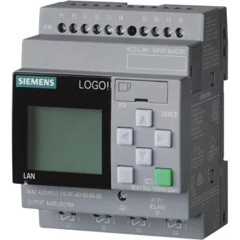 Siemens LOGO! 24 RCE Módulo lógico 8.4 (6ED1052-1HB08-0BA2)