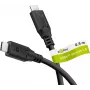 WENTRONIC Goobay cable USB-C USB4 240W 20 Gbit/s Power Delivery 0,5 m negro (74186)