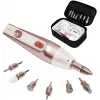 Cecotec PinkyCare 700 Perfect Nails set eléctrico de manicura y pedicura, torno de uñas, 7 accesorios, 2 velocidades, recargable, rosa/blanco