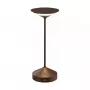 ab+ by Abert Tempo lámpara de mesa portátil Corten