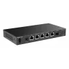 Ruijie Reyee RG-EG406XS-P router gateway cloud multi-WAN, 6x 2.5GE RJ45, 1x 10GE SFP+, 4 PoE, VPN, montaje en rack