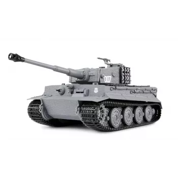 Amewi Tiger I MP tanque RC con función de batalla IR, 1:24, RTR