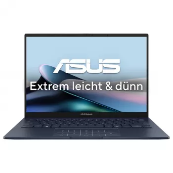 ASUS Zenbook 14 OLED UX3405CA-QD1303W portátil, 14 pulgadas WUXGA OLED, Intel Core Ultra 7 255H, 16GB LPDDR5x, 1TB SSD, Windows 11 Home, teclado QWERTZ alemán