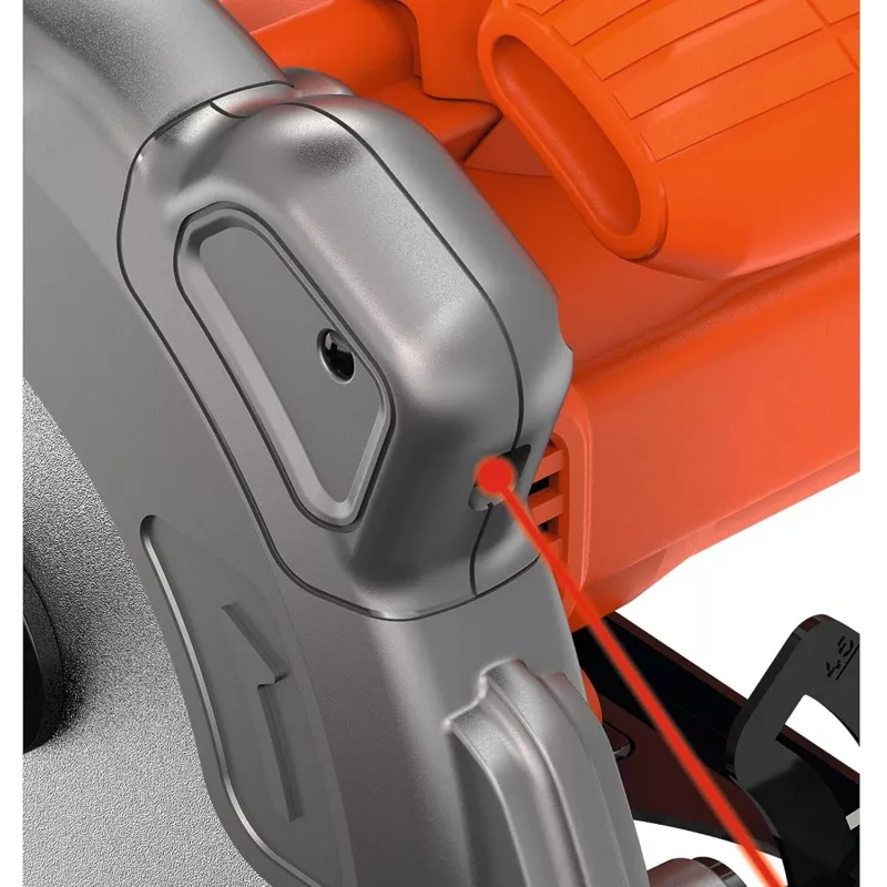 Black & Decker CS1250L-QS 1250W 190mm Sierra circular con guía láser