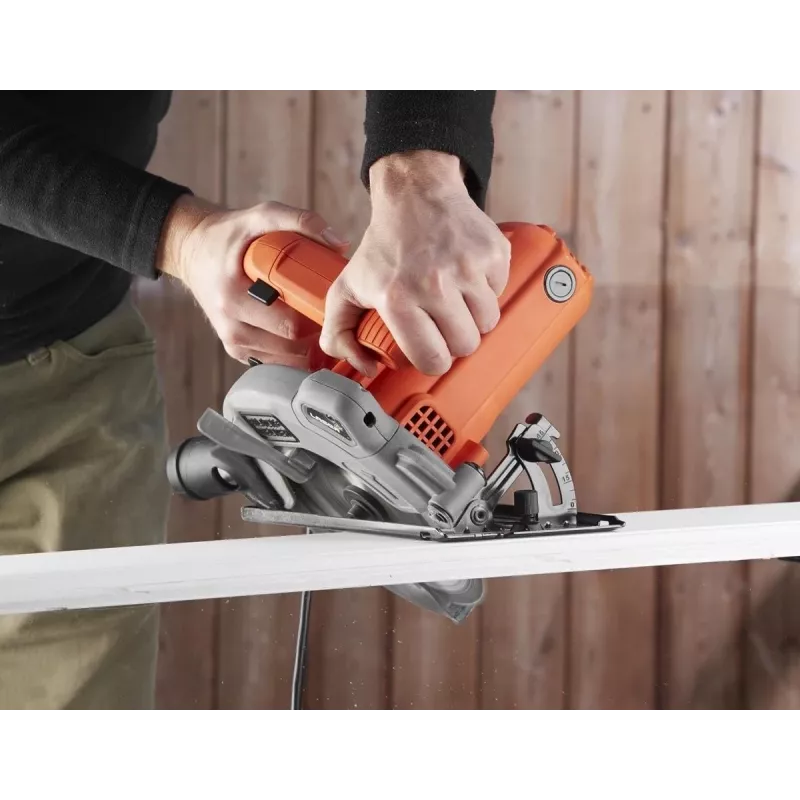 Black & Decker CS1250L-QS 1250W 190mm Sierra circular con guía láser