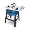 Scheppach HS105 sierra de mesa 2000W 254mm con bastidor y guía paralela