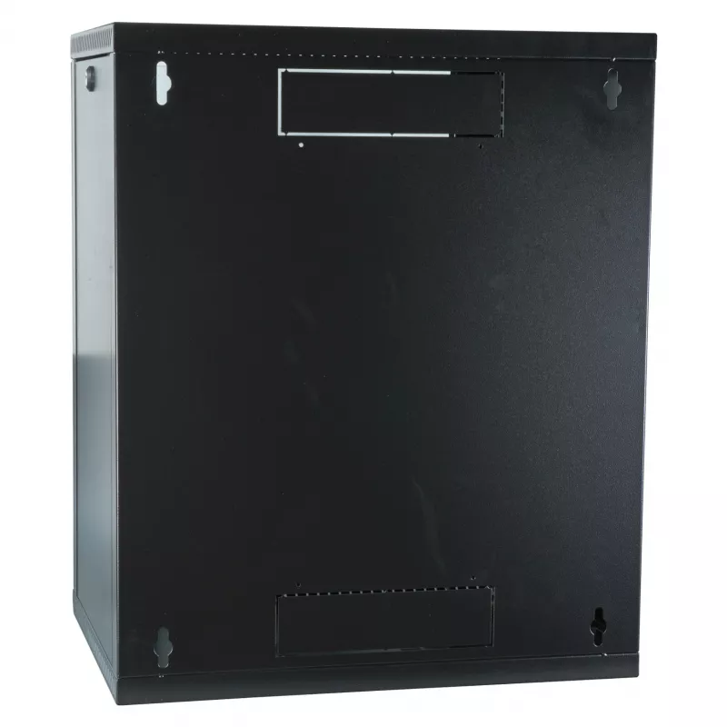 EFB armario de pared de 19 pulgadas 18U, fijo, 1 pieza, RAL 9005, profundidad 600 mm