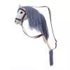TOOTINY caballito de peluche con palo A3 HOPPIHORSE, gris