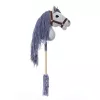 TOOTINY caballito de peluche con palo A3 HOPPIHORSE, gris
