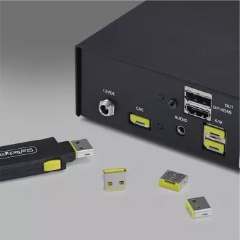 StarTech.com USB-A Port Blocker Tapones de repuesto 25 uds. - Inserciones de bloqueo rojas para USB-A-PORT-BLOCKER - Seguridad USB-A reutilizable de encaje a presión (25P-USB-A-BLOCKER)