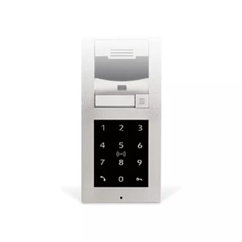 2N IP Verso Teclado táctil y lector RFID 125kHz Secured 13,56MHz NFC PICard (91550946-S)