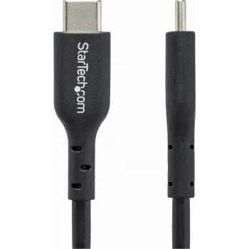 StarTech.com Cable de carga USB-C 2m pack de 2 60W 3A para MacBook Air Laptop iPhone 15-17 iPad Air Pro Mini Samsung Galaxy (USB2CC2MNC2PK)