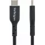 StarTech.com Cable de carga USB-C 2m pack de 2 60W 3A para MacBook Air Laptop iPhone 15-17 iPad Air Pro Mini Samsung Galaxy (USB2CC2MNC2PK)