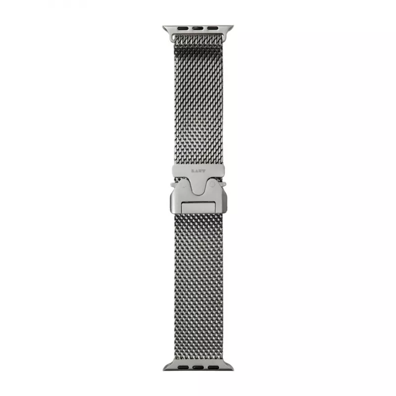 LAUT SATURN LOOP Correa de malla tejida de titanio para Apple Watch