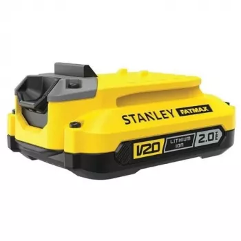 Stanley SFMCB202-XJ FATMAX V20 18V 2.0Ah Set de batería y cargador de Li-Ion