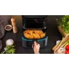 Cecotec Cecofry Full InoxBlack 5500 Pro Freidora de aire, 1700 W, 5,5 L, Negro/Acero inoxidable