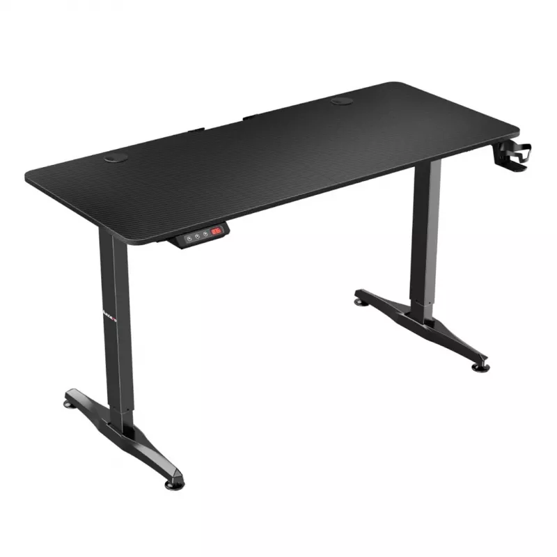 Escritorio gaming HUZARO HERO 8.5 negro 140x60 cm