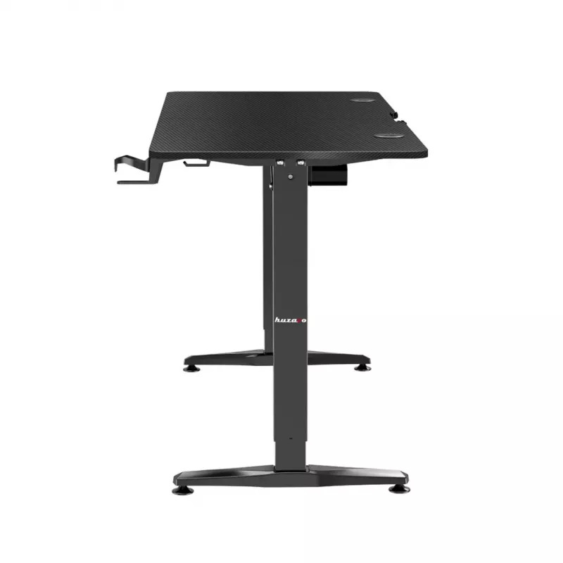 Escritorio gaming HUZARO HERO 8.5 negro 140x60 cm