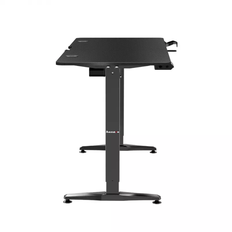Escritorio gaming HUZARO HERO 8.5 negro 140x60 cm