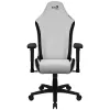 Aerocool Crown Leatherette Moonstone White silla gaming
