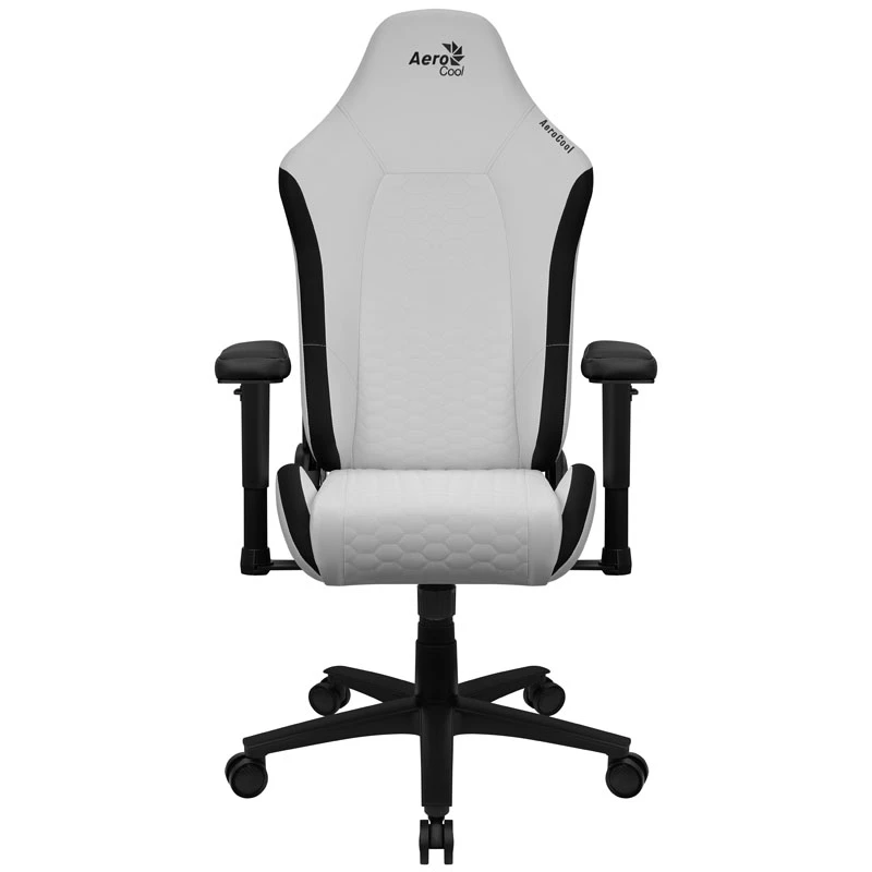 Aerocool Crown Leatherette Moonstone White silla gaming