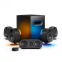 SteelSeries Arena 9 sistema de altavoces 5.1 canales de 2 vías para PC/portátil, Bluetooth, negro
