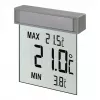 Termómetro digital de ventana TFA Vision plata/gris (30.1025)