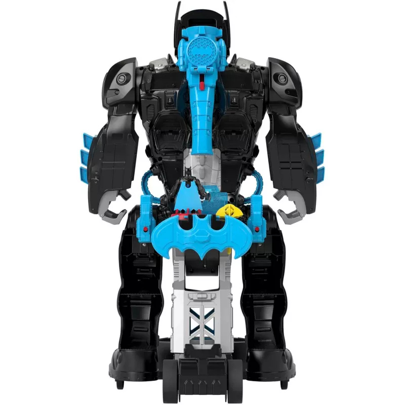 Set de juego MATTEL Imaginext DC Super Friends Bat-Tech Batbot robot transformable