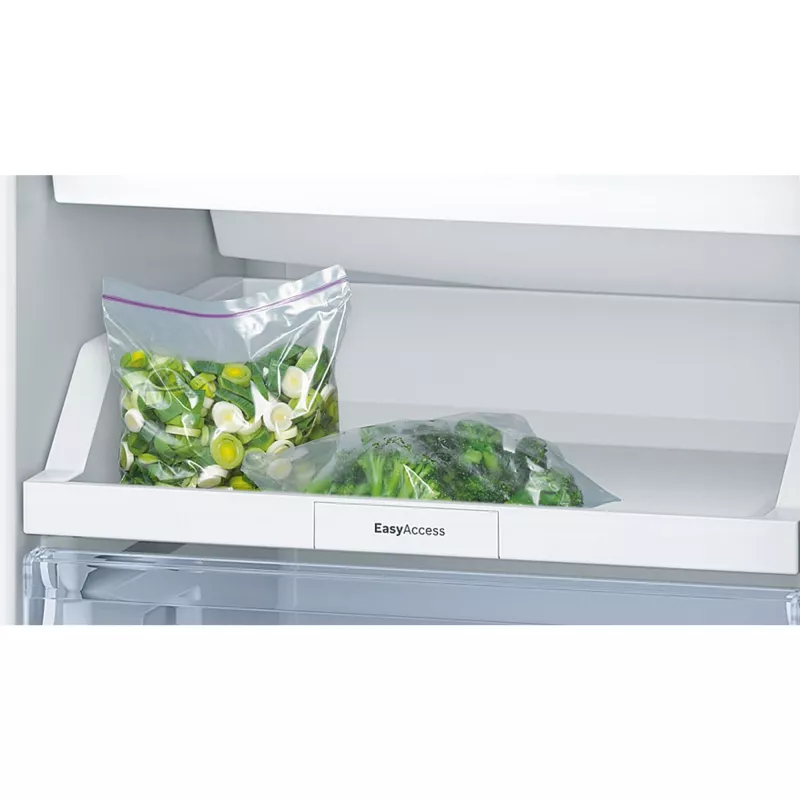 Bosch KGN36NLEA frigorífico combinado con congelador inferior, No Frost, 305 l, clase energética E, acero inoxidable