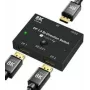 Conmutador DisplayPort 1.4 bidireccional TECHLY IDATA-DP-2DP-8KT 8K 2 entradas-1 salida / 1 entrada-2 salidas splitter