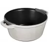 Staub 40508-385-0 La Cocotte cazuela redonda de hierro fundido, fuente para horno
