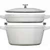 Staub 40508-385-0 La Cocotte cazuela redonda de hierro fundido, fuente para horno