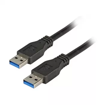 Cable USB 3.0 Premium EFB Elektronik USB-A a USB-A 1,0m negro