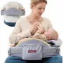 MOMCOZY CozyPro cojín de lactancia gris