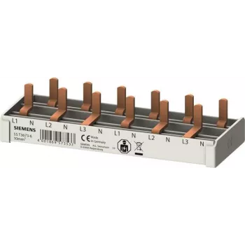 Siemens 5ST3673-6 barra de conexión compacta de pines 10 mm² 6 TE 1 polo gris