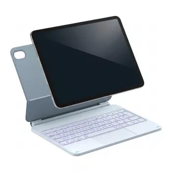 Inateck funda con teclado para iPad 10 QWERTZ azul