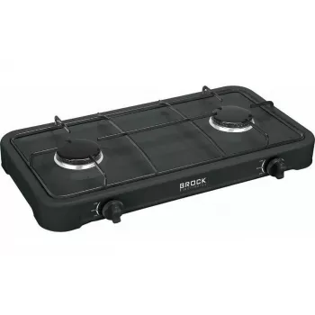 Brock GS 2002 BK hornillo de gas portátil - negro