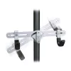 Topeak Dual-Touch soporte de bicicleta de suelo a techo para 2 bicicletas, negro/plata
