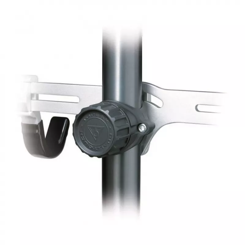 Topeak Dual-Touch soporte de bicicleta de suelo a techo para 2 bicicletas, negro/plata