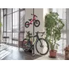 Topeak Dual-Touch soporte de bicicleta de suelo a techo para 2 bicicletas, negro/plata