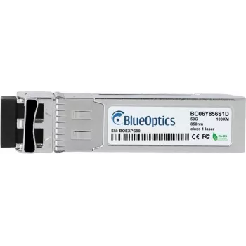 BlueOptics SFP-50G-SR-S transceptor SFP56 compatible, LC dúplex, 50GBASE-SR, fibra multimodo, 850nm, 100m, 0-70°C, DDM